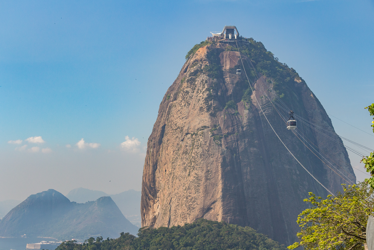 Seilbahn vom Morro da Urca zum Zuckerhut