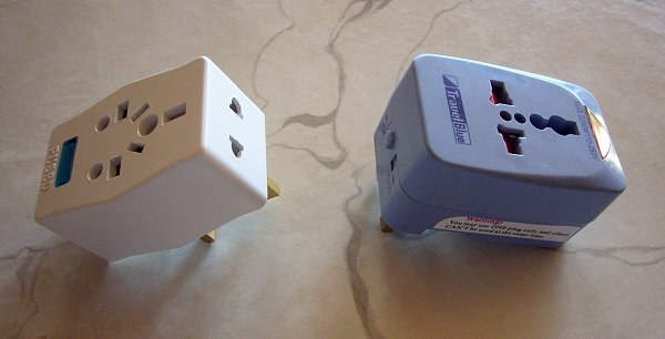 Verschiedene Steckeradapter